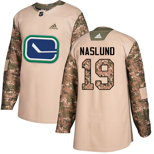 Vancouver Canucks #19 Markus Naslund Camo Authentic 2017 Veterans Day Stitched Jersey Men's cheap jerseys for sale - CheapJerseys.Shop