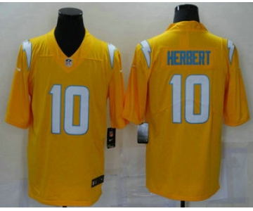 Men's Youth Women's Los Angeles Chargers #10 Justin Herbert Gold Inverted Legend Stitched Limited Jersey cheap jerseys for sale - CheapJerseys.Shop