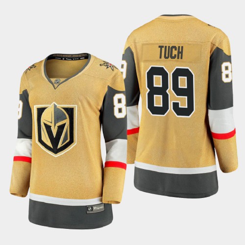 Vegas Golden Vegas Golden Knights #89 Alex Tuch Women 2020-21 Player Alternate Stitched Jersey Gold Womens cheap jerseys for sale - CheapJerseys.Shop