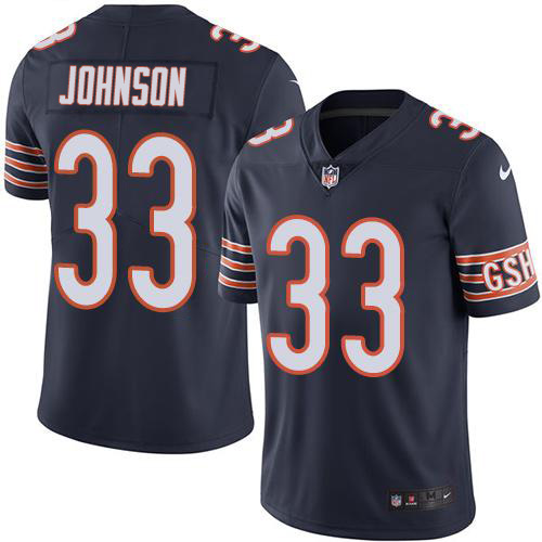 Chicago Bears #33 Jaylon Johnson Navy Blue Team Color Youth Stitched Vapor Untouchable Limited Jersey Youth cheap jerseys for sale - CheapJerseys.Shop
