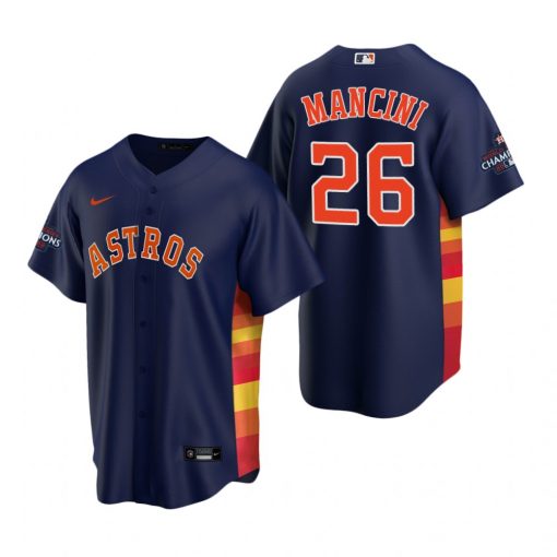 Houston Astros #26 Trey Mancini Men's 2021 World Series Game Jersey - Navy cheap jerseys for sale - CheapJerseys.Shop