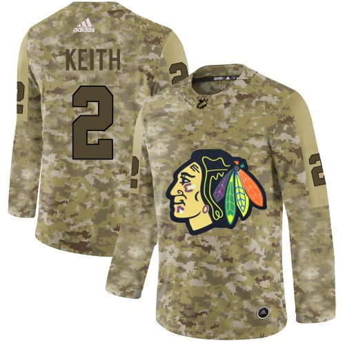 Chicago Blackhawks #2 Duncan Keith Camo Authentic Stitched Jersey Men's cheap jerseys for sale - CheapJerseys.Shop
