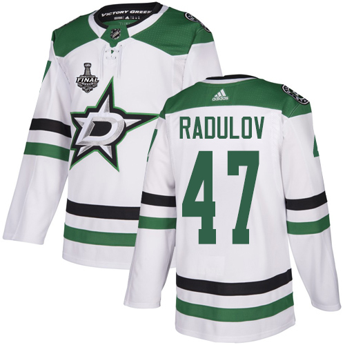 Dallas Stars #47 Alexander Radulov White Road Authentic 2020 Stanley Cup Final Stitched Jersey Men's cheap jerseys for sale - CheapJerseys.Shop