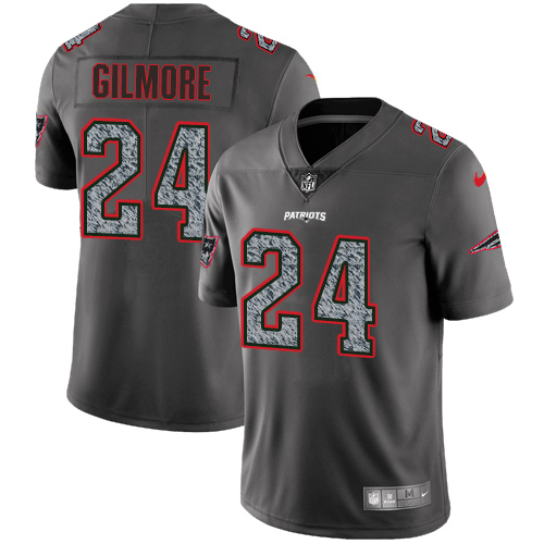 New England Patriots #24 Stephon Gilmore Gray Static Youth Stitched Vapor Untouchable Limited Jersey Youth cheap jerseys for sale - CheapJerseys.Shop