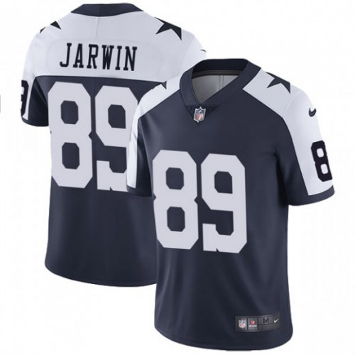 Dallas Cowboys #89 Blake Jarwin Navy Blue Thanksgiving Men's Stitched Vapor Untouchable Limited Throwback Jersey Men's cheap jerseys for sale - CheapJerseys.Shop