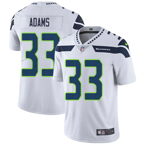 Seahawks #33 Jamal Adams White Men's Stitched Vapor Untouchable Limited Jersey cheap jerseys for sale - CheapJerseys.Shop