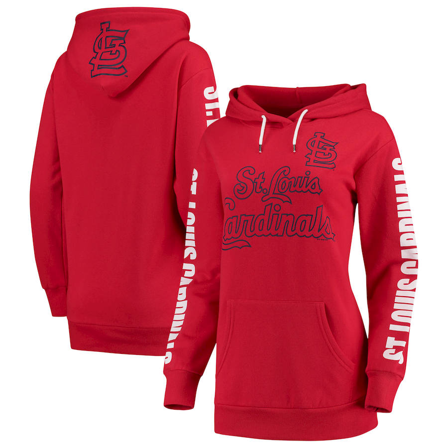 St. Louis Cardinals G-III 4Her By Carl Banks Women's Extra Innings Pullover Hoodie Red cheap jerseys for sale - CheapJerseys.Shop