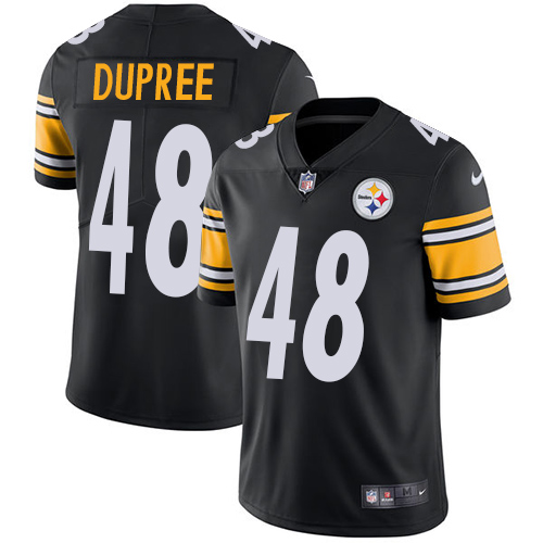 Pittsburgh Steelers #48 Bud Dupree Black Team Color Men's Stitched Vapor Untouchable Limited Jersey Men's cheap jerseys for sale - CheapJerseys.Shop