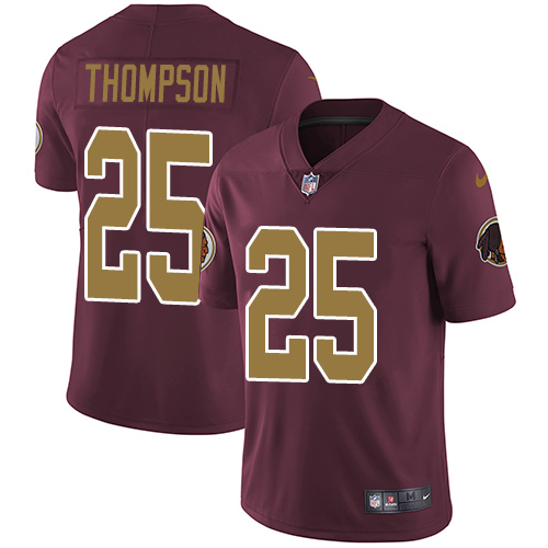 Washington Commanders #25 Chris Thompson Burgundy Red Alternate Youth Stitched Vapor Untouchable Limited Jersey Youth cheap jerseys for sale - CheapJerseys.Shop