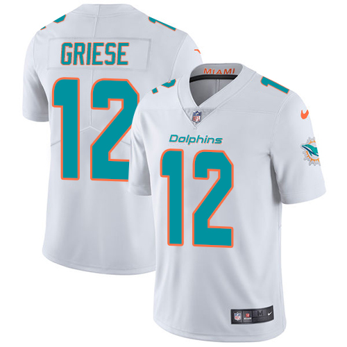 Miami Dolphins #12 Bob Griese White Youth Stitched Vapor Untouchable Limited Jersey Youth cheap jerseys for sale - CheapJerseys.Shop