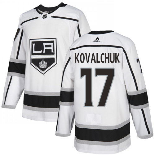 Los Angeles Kings #17 Ilya Kovalchuk White Road Authentic Stitched Jersey Men's cheap jerseys for sale - CheapJerseys.Shop