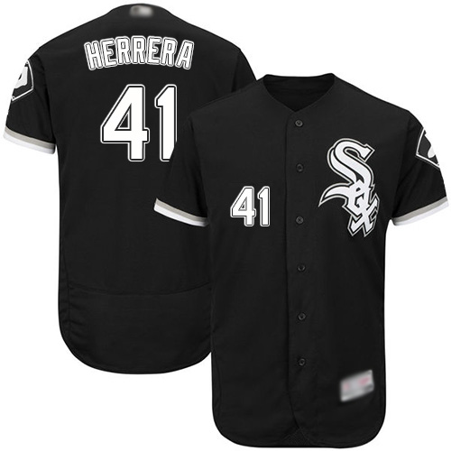 Chicago White Sox #41 Kelvin Herrera Black Flexbase Authentic Collection Stitched Jersey Men's cheap jerseys for sale - CheapJerseys.Shop