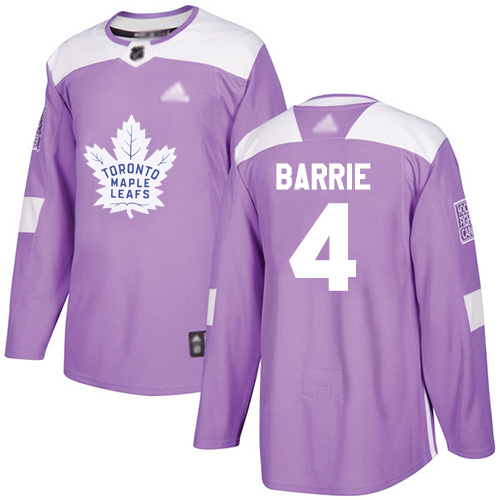 Maple Toronto Maple Leafs #4 Tyson Barrie Purple Authentic Fights Cancer Stitched Jersey Men's cheap jerseys for sale - CheapJerseys.Shop