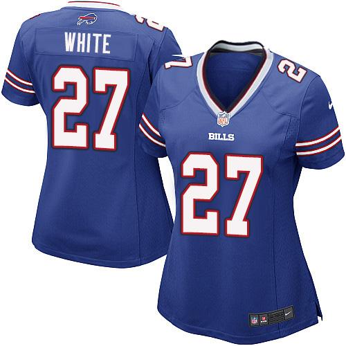 Bills #27 Tre'Davious White Royal Blue Team Color Women's Stitched Elite Jersey cheap jerseys for sale - CheapJerseys.Shop