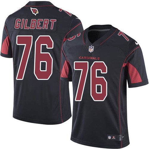 Arizona Cardinals #76 Marcus Gilbert Black Men's Stitched Limited Rush Jersey Men's cheap jerseys for sale - CheapJerseys.Shop