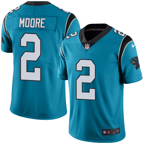 Panthers #2 DJ Moore Blue Alternate Men's Stitched Vapor Untouchable Limited Jersey cheap jerseys for sale - CheapJerseys.Shop
