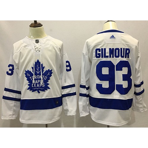 Maple Toronto Maple Leafs #93 Doug Gilmour White Road Authentic Stitched Jersey Men's cheap jerseys for sale - CheapJerseys.Shop