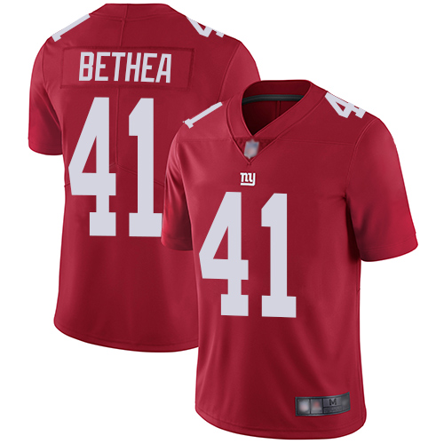 New York Giants #41 Antoine Bethea Red Alternate Men's Stitched Vapor Untouchable Limited Jersey Men's cheap jerseys for sale - CheapJerseys.Shop