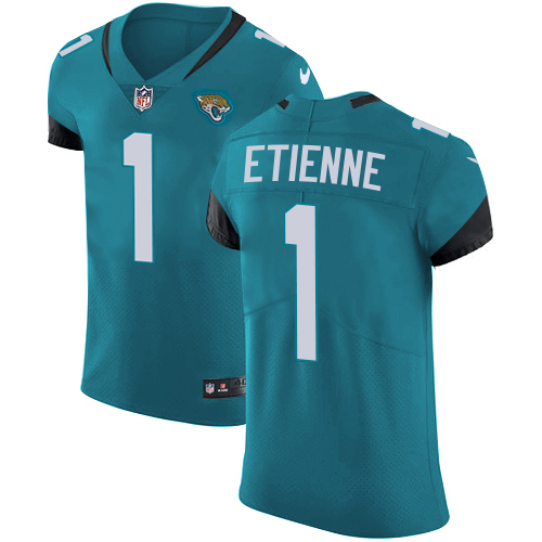 Jaguars #1 Travis Etienne Teal Green Alternate Men's Stitched New Elite Jersey cheap jerseys for sale - CheapJerseys.Shop