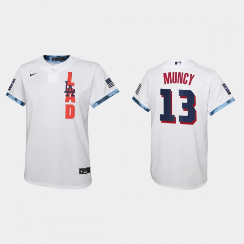 Los Angeles Los Angeles Dodgers #13 Max Muncy Youth 2021 All Star Game White Jersey Youth cheap jerseys for sale - CheapJerseys.Shop