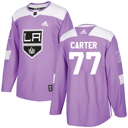 Los Angeles Kings #77 Jeff Carter Purple Authentic Fights Cancer Stitched Youth Jersey Youth cheap jerseys for sale - CheapJerseys.Shop