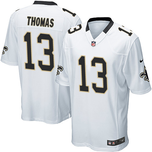 Saints #13 Michael Thomas White Youth Stitched Elite Jersey cheap jerseys for sale - CheapJerseys.Shop