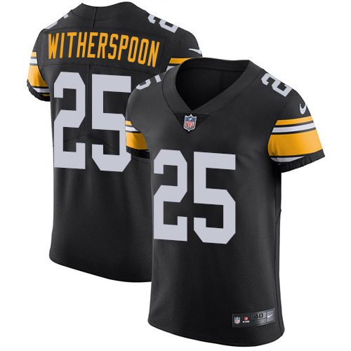 Steelers #25 Ahkello Witherspoon Black Alternate Men's Stitched New Elite Jersey cheap jerseys for sale - CheapJerseys.Shop