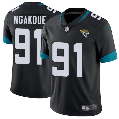 Jacksonville Jaguars #91 Yannick Ngakoue Black Team Color Men's Stitched Vapor Untouchable Limited Jersey Men's cheap jerseys for sale - CheapJerseys.Shop