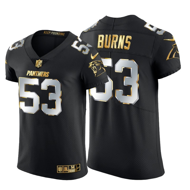 Carolina Panthers #53 Brian Burns Men's Black Edition Vapor Untouchable Elite Jersey cheap jerseys for sale - CheapJerseys.Shop