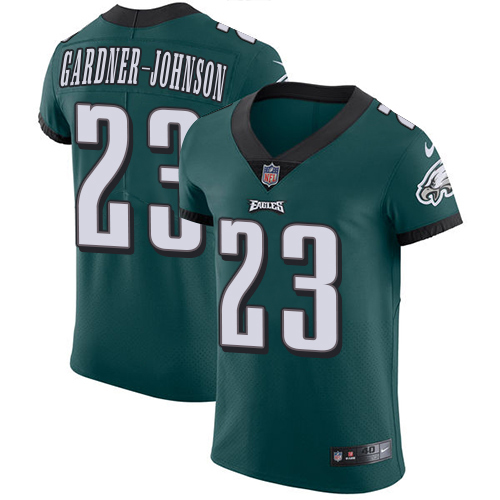Eagles #23 C.J. Gardner-Johnson Green Team Color Men's Stitched Vapor Untouchable Elite Jersey cheap jerseys for sale - CheapJerseys.Shop