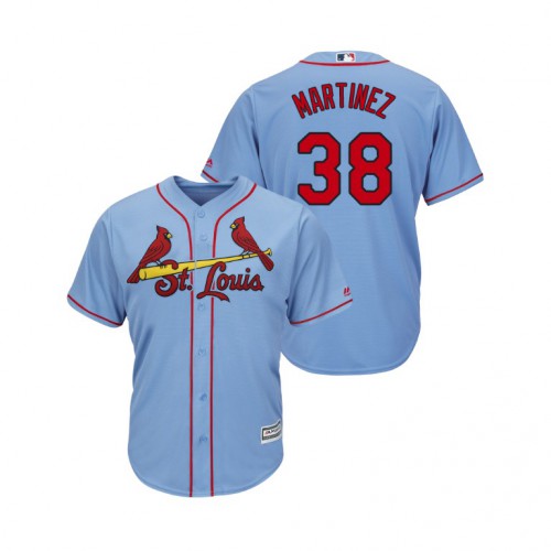 St.Louis Cardinals #38 Jose Martinez Horizon Blue Alternate 2019 Cool Base Stitched Jersey Men's cheap jerseys for sale - CheapJerseys.Shop