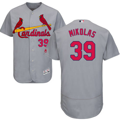 St.Louis Cardinals #39 Miles Mikolas Grey Flexbase Authentic Collection Stitched Jersey Men's cheap jerseys for sale - CheapJerseys.Shop