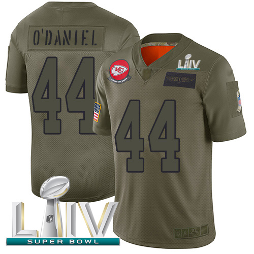 Kansas City Chiefs #44 Dorian O'Daniel Camo Super Bowl LIV 2020 Youth Stitched Limited 2019 Salute To Service Jersey Youth cheap jerseys for sale - CheapJerseys.Shop