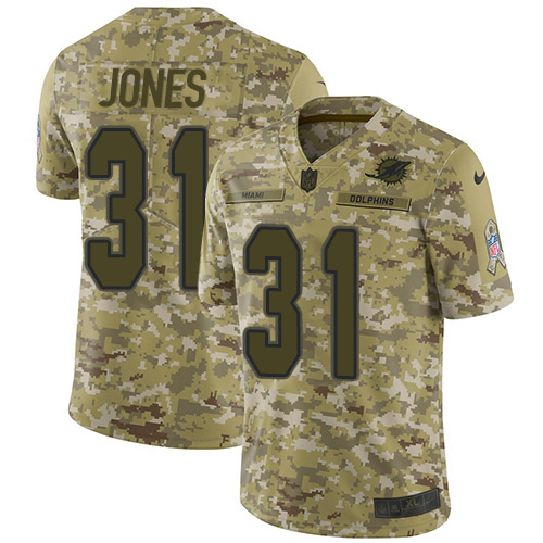 Miami Dolphins #31 Byron Jones Camo Youth Stitched Limited 2018 Salute To Service Jersey Youth cheap jerseys for sale - CheapJerseys.Shop