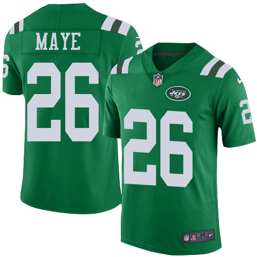 New York Jets #26 Marcus Maye Green Youth Stitched Limited Rush Jersey Youth cheap jerseys for sale - CheapJerseys.Shop