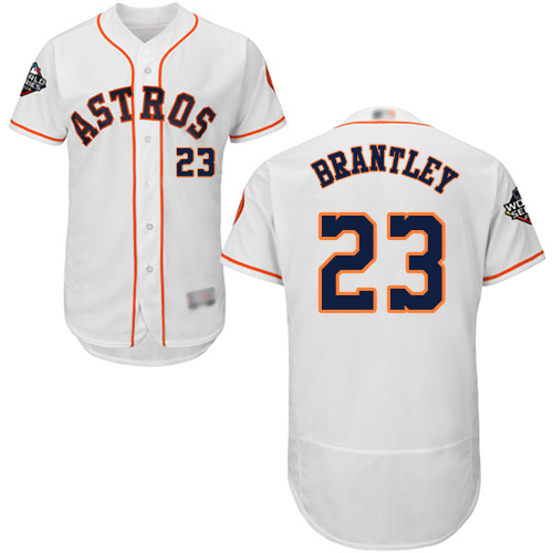 Houston Astros #23 Michael Brantley White Flexbase Authentic Collection 2019 World Series Bound Stitched Jersey Men's cheap jerseys for sale - CheapJerseys.Shop