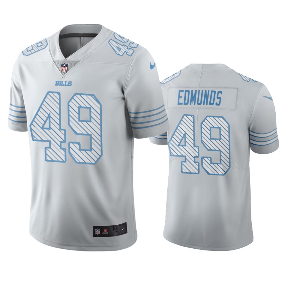 Buffalo Bills #49 Tremaine Edmunds White Vapor Limited City Edition Jersey cheap jerseys for sale - CheapJerseys.Shop