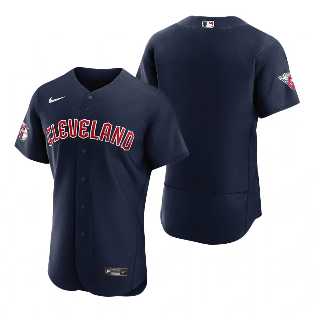 Cleveland Guardians Blank Navy Men's 2022 Authentic Alternate Jersey cheap jerseys for sale - CheapJerseys.Shop