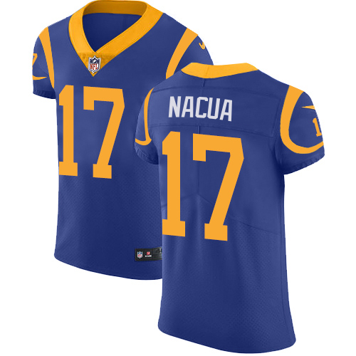 Rams #17 Puka Nacua Royal Blue Alternate Men's Stitched Vapor Untouchable Elite Jersey cheap jerseys for sale - CheapJerseys.Shop