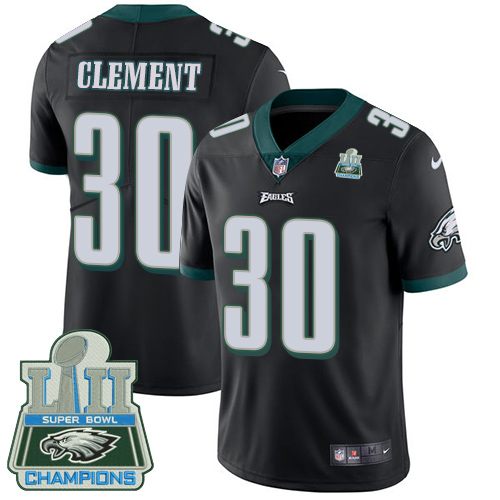 Philadelphia Eagles #30 Corey Clement Black Alternate Super Bowl LII Champions Men's Stitched Vapor Untouchable Limited Jersey Men's cheap jerseys for sale - CheapJerseys.Shop