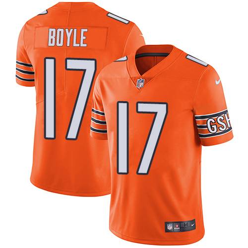 Bears #17 Tim Boyle Orange Youth Stitched Limited Rush Jersey cheap jerseys for sale - CheapJerseys.Shop