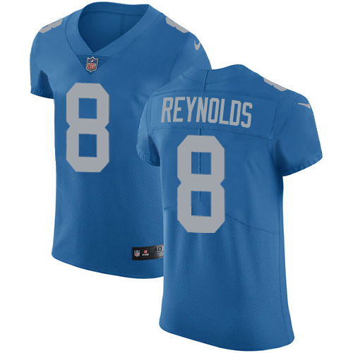 Lions #8 Josh Reynolds Blue Throwback Men's Stitched Vapor Untouchable Elite Jersey cheap jerseys for sale - CheapJerseys.Shop