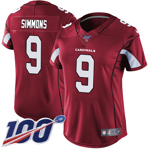 Cardinals #9 Isaiah Simmons Red Team Color Women's Stitched 100th Season Vapor Untouchable Limited Jersey cheap jerseys for sale - CheapJerseys.Shop