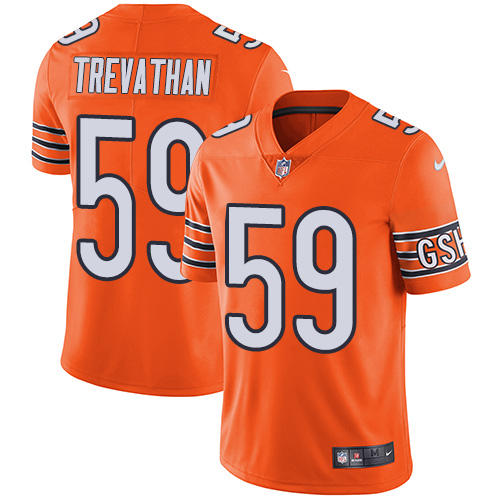 Chicago Bears #59 Danny Trevathan Orange Men's Stitched Limited Rush Jersey Men's cheap jerseys for sale - CheapJerseys.Shop