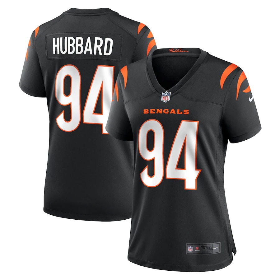 Cincinnati Bengals #94 Sam Hubbard Black Women's Game Jersey cheap jerseys for sale - CheapJerseys.Shop