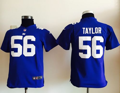 Giants #56 Lawrence Taylor Royal Blue Team Color Youth Stitched Elite Jersey cheap jerseys for sale - CheapJerseys.Shop