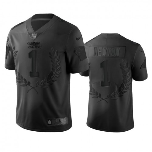 Carolina Carolina Panthers #1 Cam Newton Men's Black MVP Limited Edition Jersey Men's cheap jerseys for sale - CheapJerseys.Shop