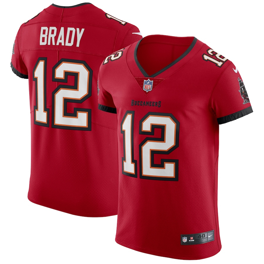 Tampa Bay Buccaneers #12 Tom Brady Men's Red Vapor Elite Jersey cheap jerseys for sale - CheapJerseys.Shop