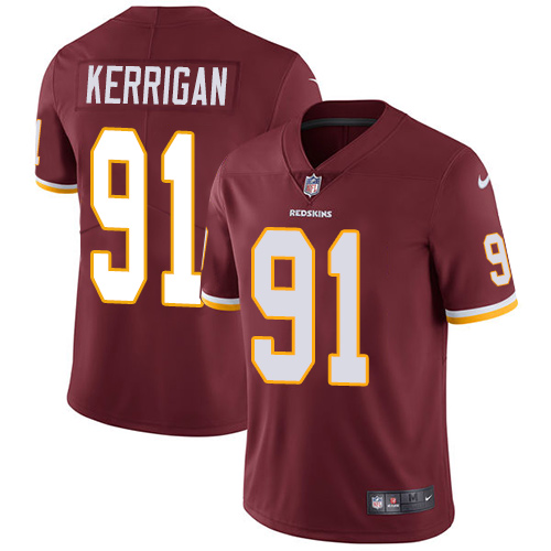 Washington Commanders #91 Ryan Kerrigan Burgundy Red Team Color Youth Stitched Vapor Untouchable Limited Jersey Youth cheap jerseys for sale - CheapJerseys.Shop
