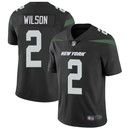 Jets #2 Zach Wilson Black Alternate Youth Stitched Vapor Untouchable Limited Jersey cheap jerseys for sale - CheapJerseys.Shop